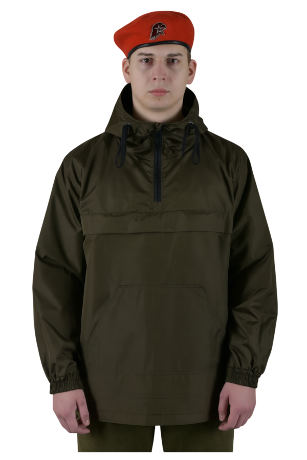 Ветровка-анорак цвет Хаки